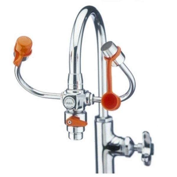 Guardian EyeSafeX™ FaucetMounted Eyewash with Faucet Control Valve